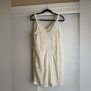 Abercrombie & Fitch Ivory Lace Dress, M, NWT